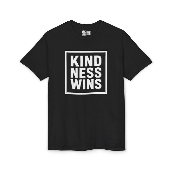 Kindness Wins T-Shirt — Minimal Positive Message Tee