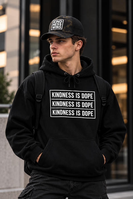 Multicam Retro Trucker Cap Kindness wins
